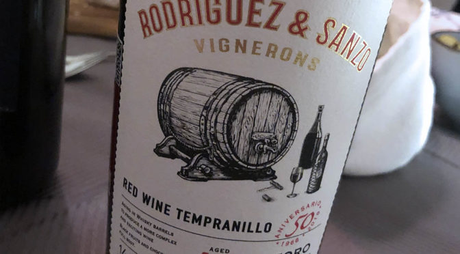 2015 Rodríguez Sanzo, Tempranillo 50 Aniversario, Toro, Spanien