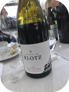 2018 Weingut am Klotz, Kalk und Löss Spätburgunder, Baden, Tyskland