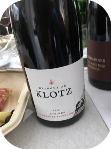 2018 Weingut am Klotz, Isteiner Cabernet Sauvignon, Baden, Tyskland