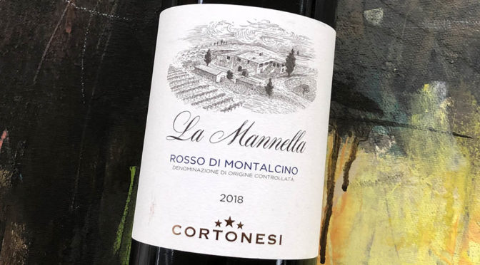 2018 Cortonesi, La Mannella Rosso di Montalcino, Toscana, Italien