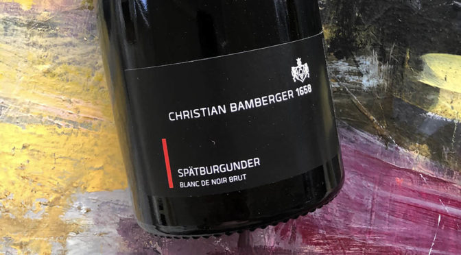 N.V. Weingut Christian Bamberger, Spätburgunder Blanc de Noir Brut, Nahe, Tyskland