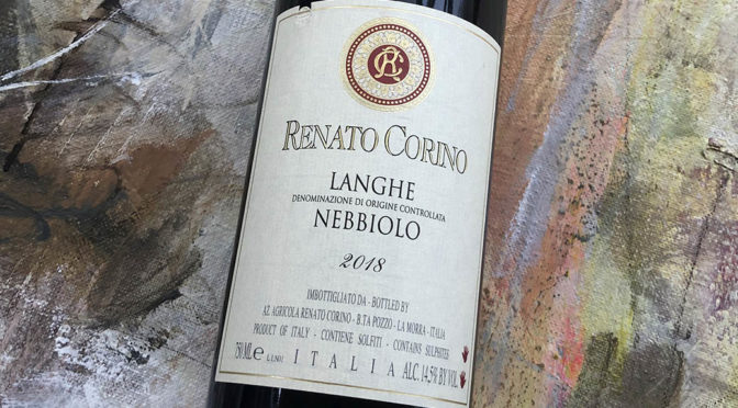 2018 Renato Corino, Langhe Nebbiolo, Piemonte, Italien