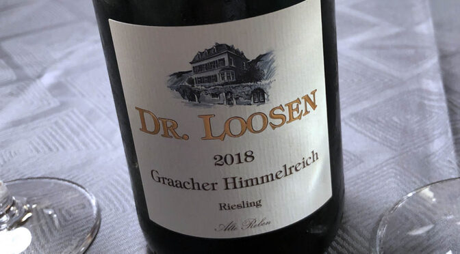 2018 Weingut Dr. Loosen, Graacher Himmelreich Riesling GG Alte Reben, Mosel, Tyskland