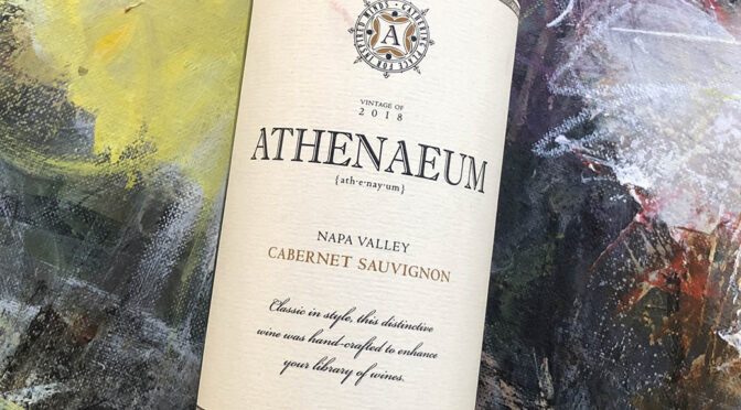 2018 Athenaeum Wine Cellars, Napa Valley Cabernet Sauvignon, Californien, USA