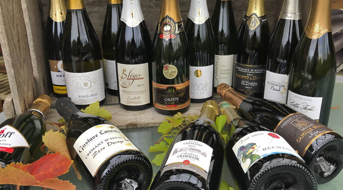 Houlberg går i dybden … med test af 3 håndfulde Crémant d’Alsace vine