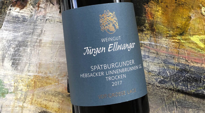 2017 Weingut Jürgen Ellwanger, Hebsacker Linnenbrunnen Spätburgunder GG, Württemberg, Tyskland