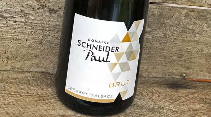 N.V. Domaine Paul Schneider, Crémant d’Alsace Brut, Alsace, Frankrig