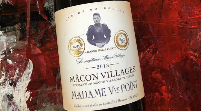 2018 Madame Veuve Point, Mâcon-Villages Blanc, Bourgogne, Frankrig