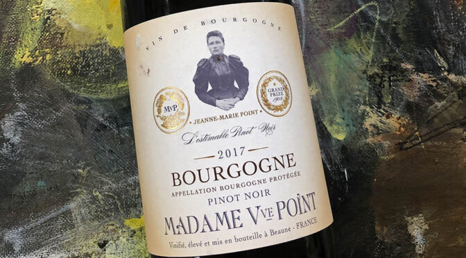 2017 Madame Veuve Point, Bourgogne Pinot Noir, Bourgogne, Frankrig