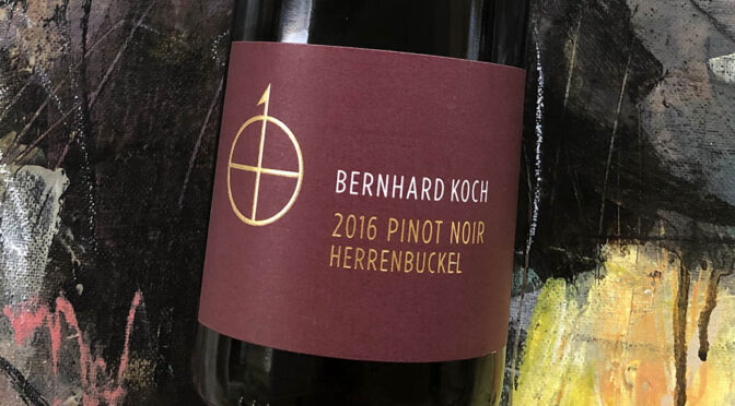 2016 Weingut Bernhard Koch, Flemlinger Herrenbuckel Pinot Noir, Pfalz, Tyskland