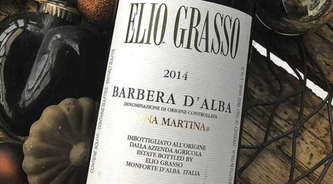 2014 Elio Grasso, Barbera d’Alba Vigna Martina, Piemonte, Italien