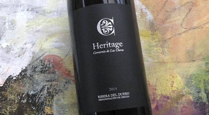 2014 Bodegas Convento De Las Claras, Heritage, Ribera del Duero, Spanien