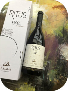 2016 Bodegas Balbás, Ritus, Ribera del Duero, Spanien