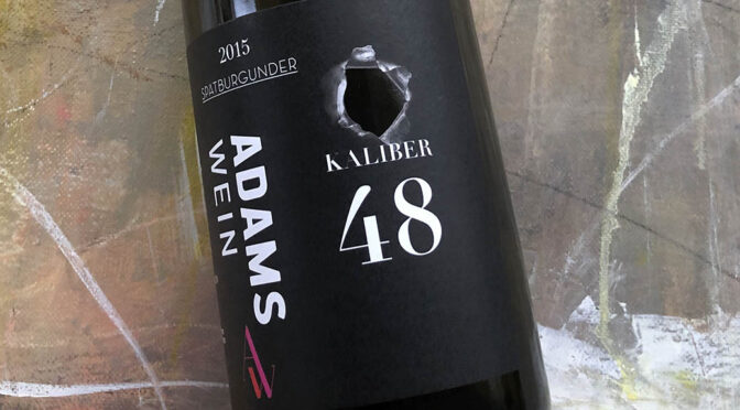 2015 Weingut Adams, Kaliber 48 Spätburgunder, Rheinhessen, Tyskland