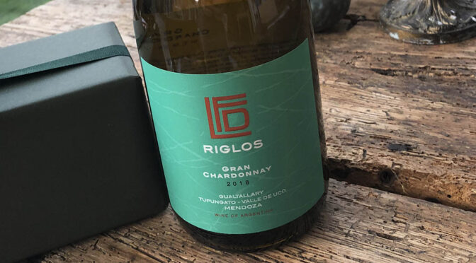 2018 Riglos Wines, Gran Chardonnay, Mendoza, Argentina