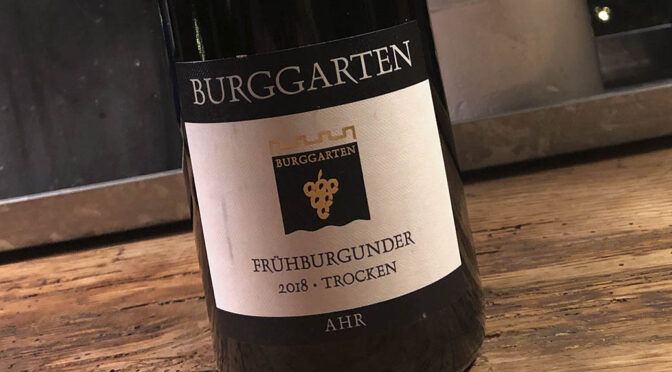 2018 Weingut Burggarten, Frühburgunder Trocken, Ahr, Tyskland