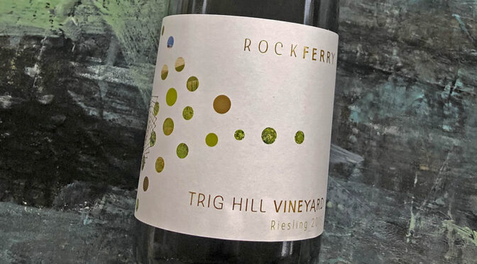 2015 Rock Ferry Wines, Trig Hill Vineyards Riesling, Central Otago, New Zealand