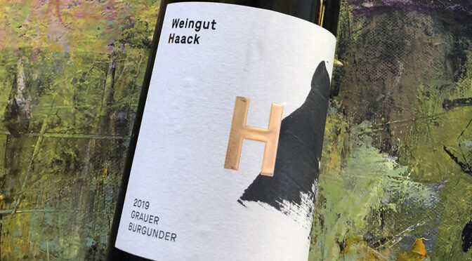 2019 Weingut Haack, Grauer Burgunder, Nahe, Tyskland