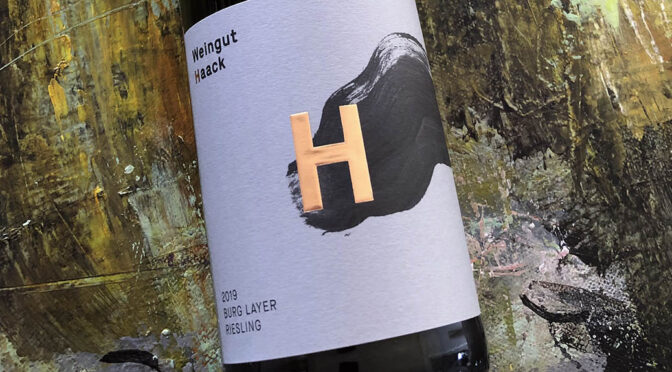 2019 Weingut Haack, Burg Layer Riesling, Nahe, Tyskland