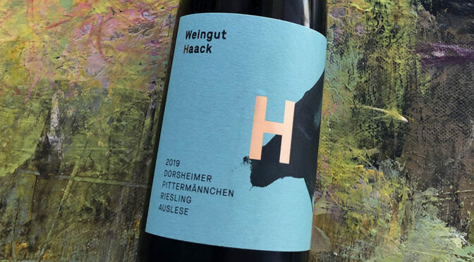 2019 Weingut Haack, Dorsheimer Pittermännchen Riesling Auslese, Nahe, Tyskland