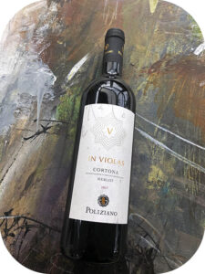 2017 Poliziano, In Violas Cortona Merlot, Toscana, Italien