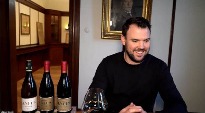 Mr Rubys online vinsmagning med Lewis Schmitt fra Weingut J. Neus