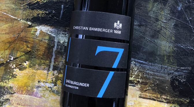 2016 Weingut Christian Bamberger, CB7 Spätburgunder Vulkanstein, Nahe, Tyskland