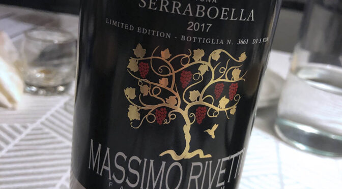 2017 Massimo Rivetti, Barbera d’Alba Superiore Serraboella, Piemonte, Italien