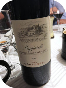 2015 Cortonesi, Brunello di Montalcino Poggiarelli, Toscana, Italien