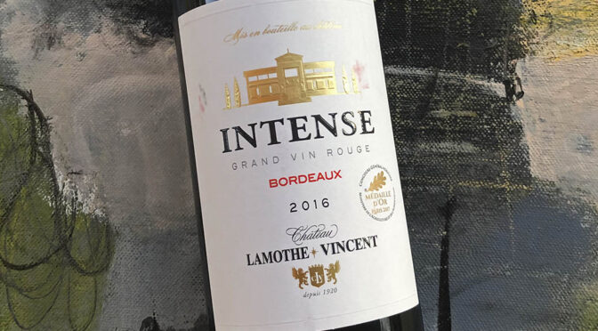 2016 Château Lamothe-Vincent, Intense, Bordeaux, Frankrig