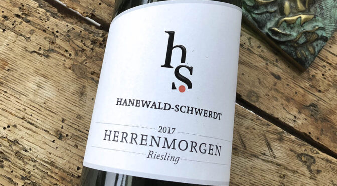 2017 Weingut Hanewald-Schwerdt, Leistadter Herrenmorgen Riesling, Pfalz, Tyskland