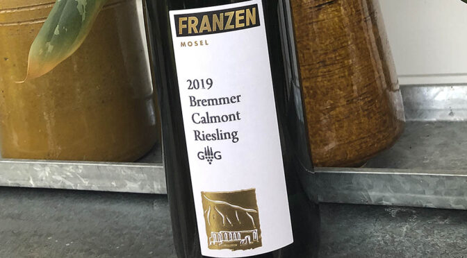 2019 Weingut Franzen, Bremmer Calmont Riesling GG, Mosel, Tyskland