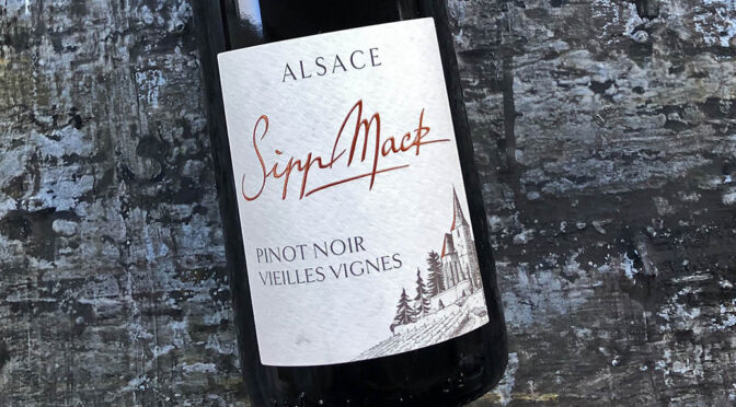 2018 Domaine Sipp Mack, Pinot Noir Vieilles Vignes, Alsace, Frankrig