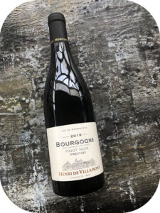 2018 Domaine Henri de Villamont, Bourgogne Pinot Noir Cuvée Prestige, Bourgogne, Frankrig