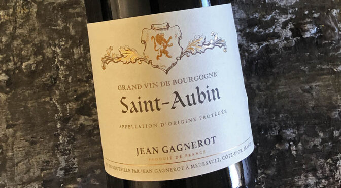 2017 Jean Gagnerot, Saint Aubin, Bourgogne, Frankrig