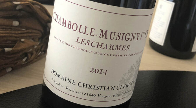 2014 Domaine Christian Clerget, Chambolle-Musigny 1er Cru Les Charmes, Bourgogne, Frankrig