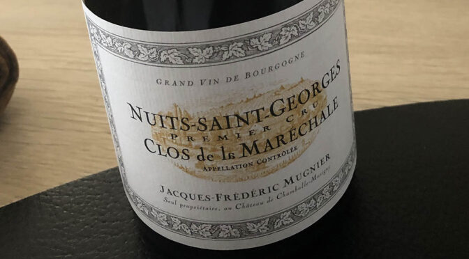 2014 Jacques-Frédéric Mugnier, Nuits-Saints-Georges Clos de la Marechale, Bourgogne, Frankrig