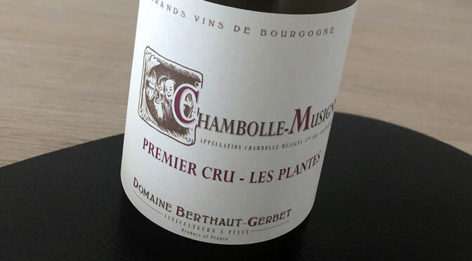 2017 Domaine Berthaut-Gerbet, Chambolle-Musigny 1er Cru Les Plantes, Bourgogne, Frankrig