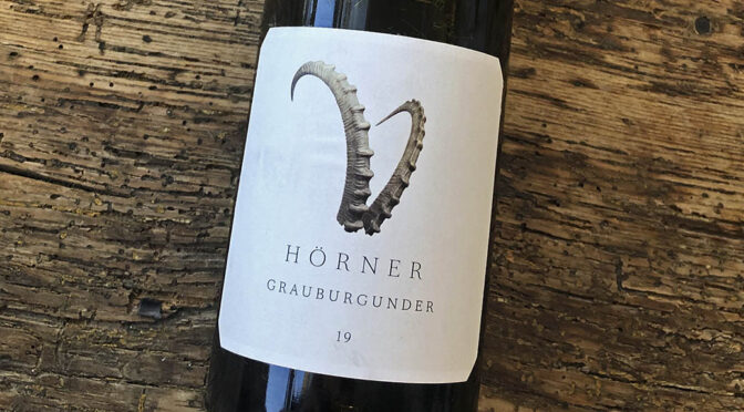 2019 Weingut Hörner, Steinbock Grauburgunder, Pfalz, Tyskland