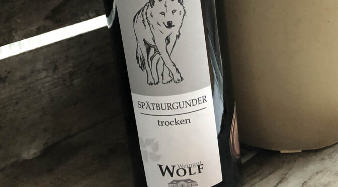 2017 Weingut Wolf, Ungsteiner Nußriegel Spätburgunder Trocken, Pfalz, Tyskland