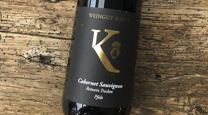 2017 Weingut Karst, Wachenheimer Mandelgarten Cabernet Sauvignon, Pfalz, Tyskland