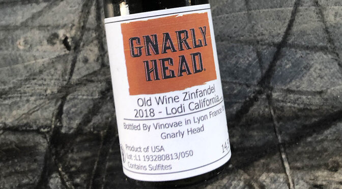 2018 Gnarly Head, Old Wine Zinfandel, Californien, USA