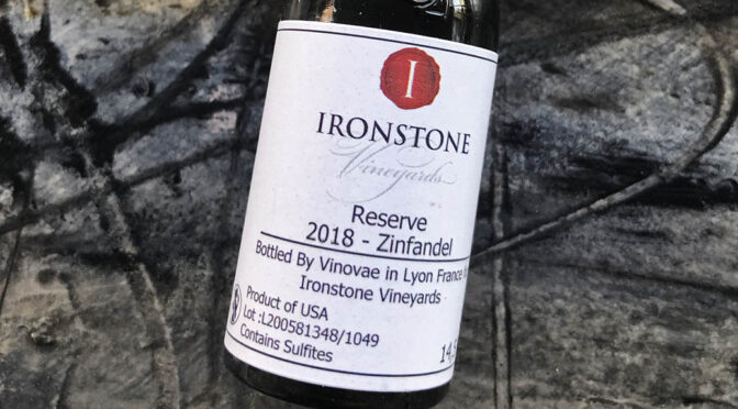 2018 Ironstone Vineyards, Reserve Old Vine Zinfandel, Californien, USA