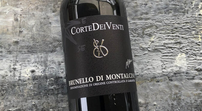 2016 Corte dei Venti, Brunello di Montalcino, Toscana, Italien