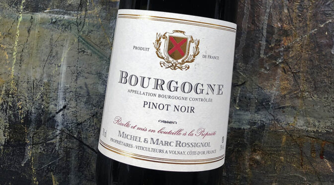 2016 Domaine Michel & Marc Rossignol, Bourgogne Pinot Noir, Bourgogne, Frankrig