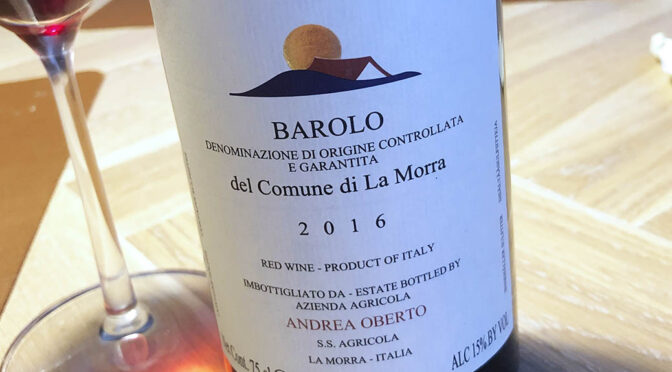 2016 Andrea Oberto, Barolo, Piemonte, Italien