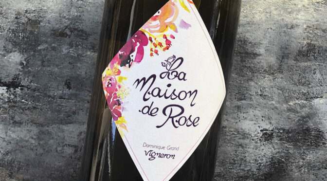 2019 La Maison de Rose, Novelin Savagnin Ouillé, Jura, Frankrig