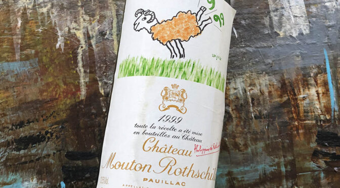 1999 Château Mouton Rothschild, Pauillac 1. Grand Cru Classé, Bordeaux, Frankrig