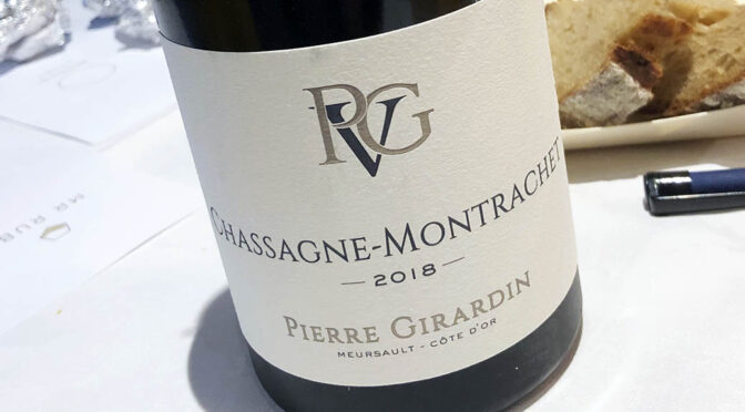 2018 Pierre Girardin, Chassagne-Montrachet, Bourgogne, Frankrig