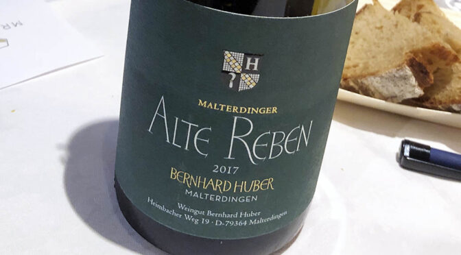 2017 Weingut Bernhard Huber, Malterdinger Chardonnay Alte Reben, Baden, Tyskland